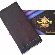 Wadimor Sarung Tenun Hujan Gerimis - Coklat