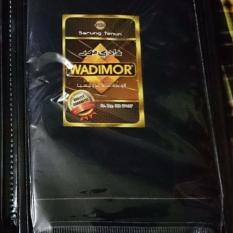 Wadimor Sarung Tenun Polos Fashion Muslim Baju Ibadah Lebaran - Hitam
