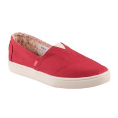 Wakai Sepatu Slip On Pria Hashigo SLM01702 - Merah