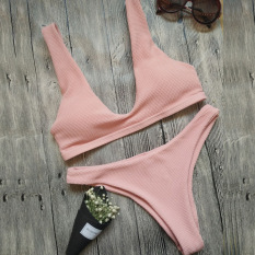 Wanita Dua Potong Baju Renang Bikini Bikini Mengatur Baju Renang Pantai Musim Panas Yang Lucu Wear Mini M Pantai mini