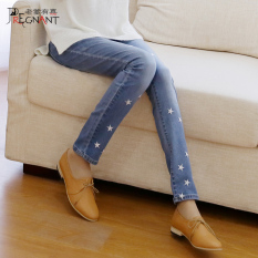 Celana Wanita Hamil Musim Semi dan Musim Panas Jeans Bagian Tipis Wanita Hamil