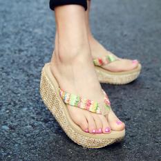 Wanita Musim Panas Sepatu Sepatu Wanita Rafi 7 Cm Tinggi Terjepit Toe Clip Sandal Sandal Ukuran 35-39