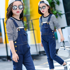 Remaja Wanita Remaja Baru Gadis Denim Romper Pendek (Gambar Warna)