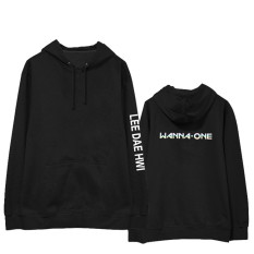 Wanna One Taman Chi Pelatihan Di 冠霖 Bandara Model Sama Anggota Nama Hoodie Kaos Sweater Sweter Jaket Pakaian Pria dan Wanita