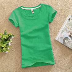Atasan Baru Baju Dalaman Warna Polos Perempuan Ramping (Buah Hijau)