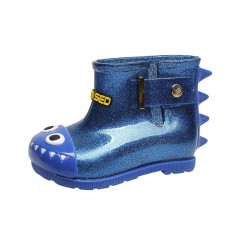 Tahan Air Anak Shark Karet Bayi Baby Rain Boots Anak-anak Anak-anak Hujan Sepatu-Intl