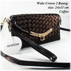 Webe Crown 2 Ruang - Tas Impor - Tas Slempang - Tas Murah - Tas Wanita