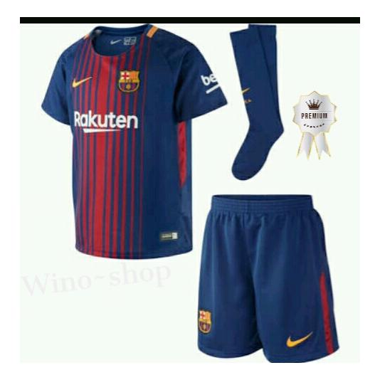 Wino shop - Jersey Bola Replica Shirt Jersey Home away Madrid Barcelona Ukuran S M L XL Elegant Murah