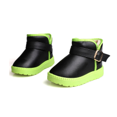 Sepatu Musim Dingin untuk Anak-anak Gadis Balita Hujan Salju Boots (Hitam)
