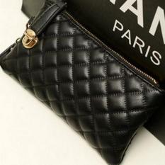 WL11 Tas Dompet Clutch Pouch Bag Wallet Coin Purse Wanita Kartu Import PU Leather Motif Kulit Women