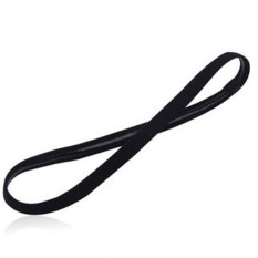 Wanita Elastis Olahraga Dapat Disesuaikan Polos Elastis Non-slip Yoga Bando-Internasional