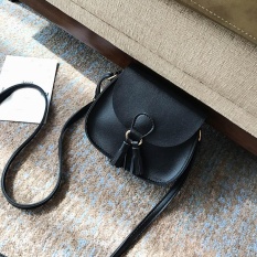 Tas Wanita Kulit Rumbai Cross Body Shoulder Bags Girls Tas Selempang BK-Intl