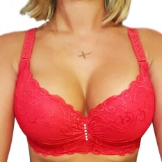 Wanita Wanita Dorong Hingga Renda Beha Brassiere Underwire Pakaian Dalam D Ukuran Besar-Internasional