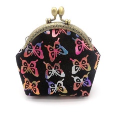 Wanita Wanita Vintage Jaman Dulu Kupu-kupu Pengait Dompet Kecil Tas Tangan BK-Intl