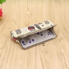 Wanita Wanita Vintage Jaman Dulu Burung Hantu Pengait Dompet Kecil Tas Tangan BG-Intl