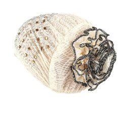 Wanita Muslim Stretch Sorban Hat Topi Kemo Rambut Rontok Syal Kepala Wrap N/A-Intl
