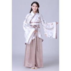 Wanita Ruqun Hanfu Setelan Cosplay Lengan Panjang Gaun Cina Wangsa Tang Kostum-Internasional