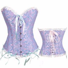 Wanita Satin Bustier Korset Gaun Pengantin Dorong Hingga Shapewear Plus Ukuran S-6XL-Internasional