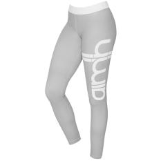 Wanita Elastis Kurus Legging Kasual Bermotif Huruf Yoga Celana Olahraga Celana-Intl