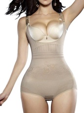 Wanita Body Briefer Smooth Wear --- Pinggang Trainer Cincher Korset Wanita Kontrol Perut Shapewear ---- Bra Anda Sendiri Lebih Ramping Shapewear Bodysuits-Intl
