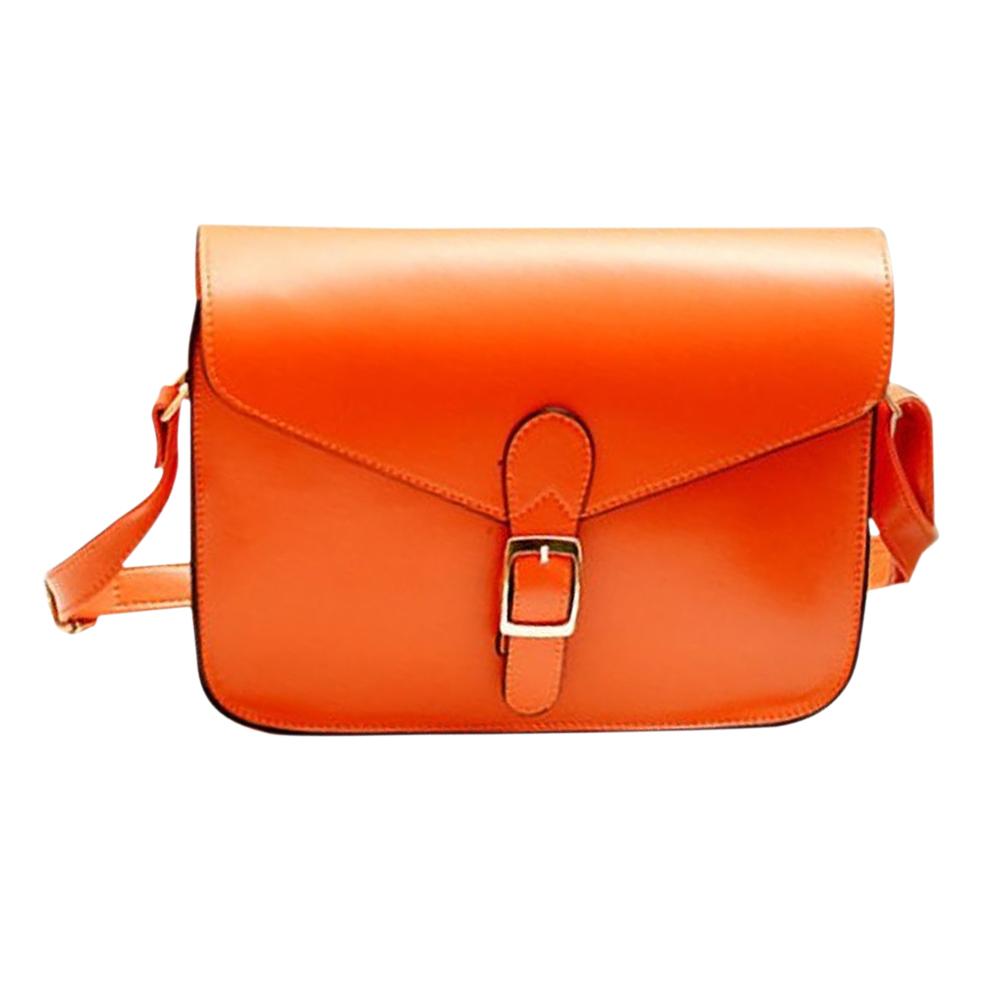 Grosir Perempuan Tas Tas Utusan Gaya Preppy Tas Tas Tas Amplop Antik Bahu Berkualitas Tinggi Briefcase Orange