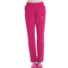 Wanita's Outdoor Breathable Cepat Kering Hiking Gunung Celana Elastis Soft Semi Musim Panas-ROSE-Intl