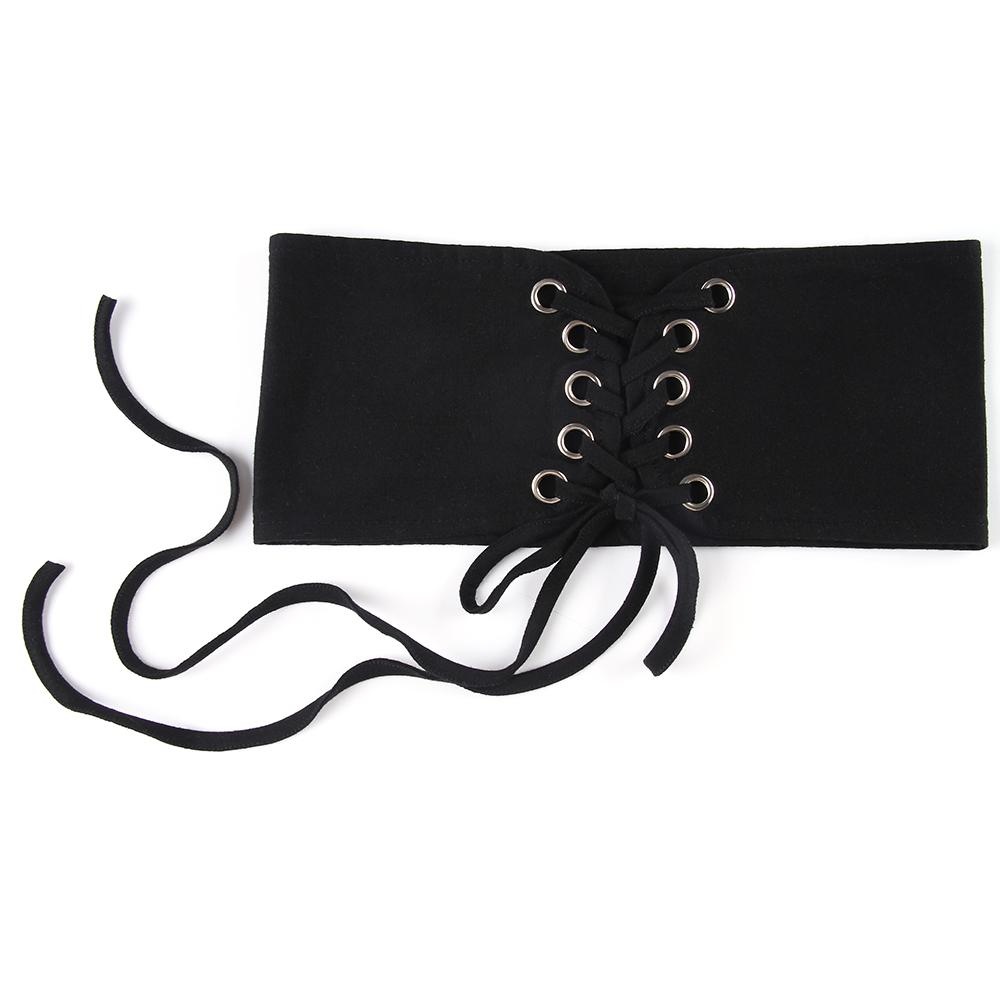 Wanita Pinggang Sabuk Korset Cincher Elastis Lebar Band Diikat-Intl