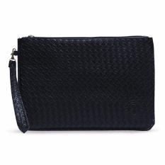 Woodbags Maze Clutch - Blackout Black - Tas Pria Tas Wanita Tahan Air Clutch Pria Clutch Wanita Tempat HP Tempat Vape Tas Dompet