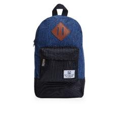 Woodbags Shoulder Bag S4 - Ocean Blue - Tas Pria Tas Wanita Tas Punggung Tas Selempang Sling Bag Tas Jalan Tahan Air