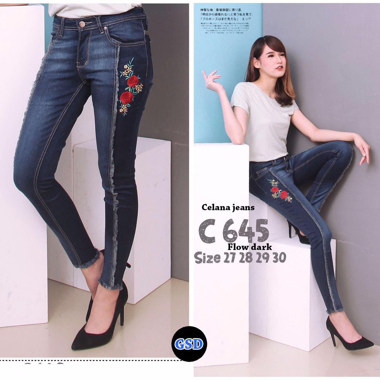 Wow keren - Celana Jeans 646 & 645 / Celana jean panjang/ Celana wanita / Celana jagging 