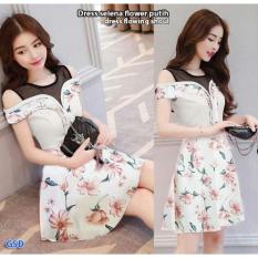 Wow Keren - Dress Bunga pendek/Dress mini/Dress cantik/dres wanita Selena