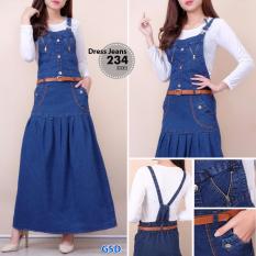 Wow keren - Maxi dress / baju kodok/ maxi jeans / d001