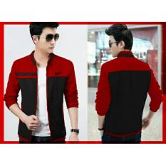 Xavier jaket bomber pria just do it merah / Jacket bomber / Jacket Fans Club / Jaket Bola / Jacket boy / Jaket Pria / jaket simple / jaket polos pria