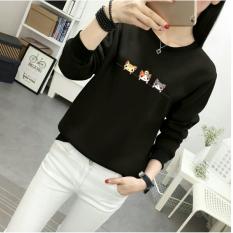 Xavier mew mew Blouse Lengan panjang / blus jumbo / blus big size / Blouse Polos Cewek / Hem Kemeja Baju Wanita Fashion Bangkok / Blus Korean Style / Blouse Wanita Modern / blus wanita terbaru