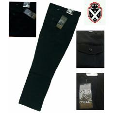 Xellano Celana Formal Albert - Regularfit - Standart - Hitam
