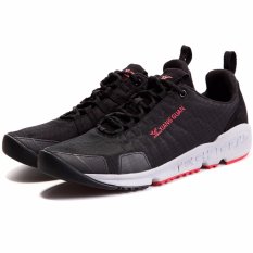 XIANG GUAN Trail Running Sepatu Bernapas Ringan Olahraga Sneakers-Hitam/Merah-Intl