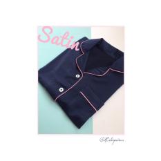 XXL Celana Tidur Panjang Piyama Wanita Baju Couple Dewasa Daster Satin - Ucrcmf