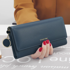 YADAS Jepang dan Korea Selatan wanita perempuan baru dompet (Biru)