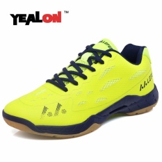 YEALON Bulutangkis Sepatu Wanita Pria Sneakers Wanita Sneakers Pelatihan Bernapas Anti Licin Light Sneakers Krasovki Pria 2017-Intl