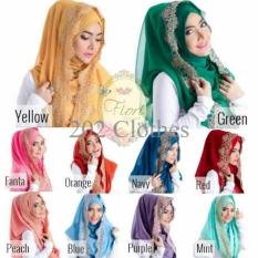 Yello Jilbab Deeja KD Premium/ Jilbab Hoodie Deeja KD / Fiori KD