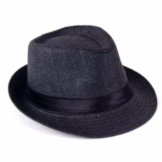 Yingrui Topi Laken Jazz Vintage - Black