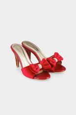 Yongki Komaladi High Heels Sepatu Hak Tinggi Wanita 41330018 Maroon Diskon discount murah bazaar baju celana fashion brand branded