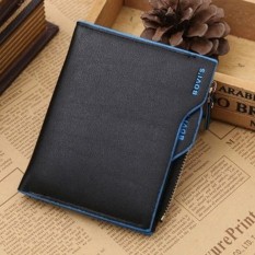 Youyou MOUSE Jual Panas Korea Gaya Pria Dompet Polos Patternstylish Klasik Dompet Kecil Tidak Ada Ritsleting Multi Kartu Sedikit Kartu set XINER336-Internasional