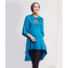 Yuki Fashion Blouse Zoya - Biru