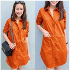 Yuki Fashion Tunik Aliza - Oren
