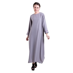 Zada Gamis Syar'i Maxi Dress - Abu