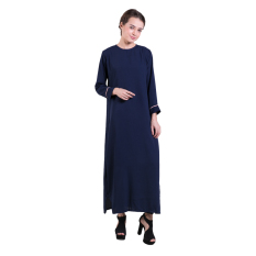 Zada Gamis Syar'i Maxi Dress - Navy