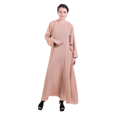 Zada Gamis Tie Maxi Dress - Coklat