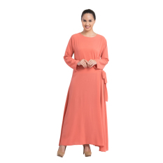 Zada Gamis Tie Maxi Dress - Salem