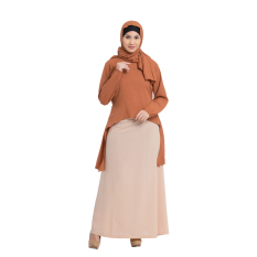 Zada Harumi Gamis Syar'i - Cokelat-Cokelat Susu